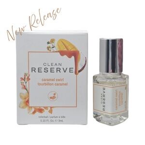 Clean Reserve Caramel Swirl Fragrance Oil Rollerball - .10 fl oz NIB